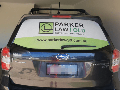 Parker Law QLD Vehicle - www.parkerlawqld.com.au