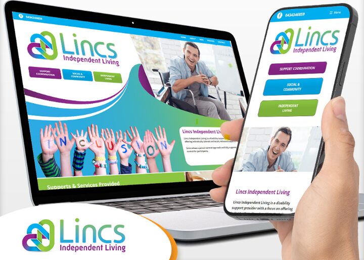 Lincs Independent Living Website Design and Developed by Strategic Media Partners Mackay