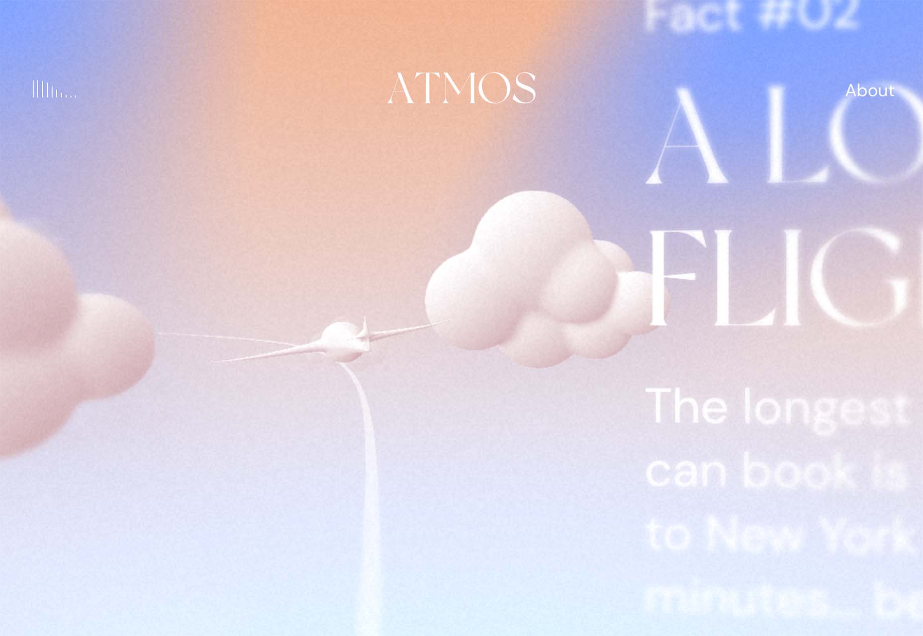 atmos website design