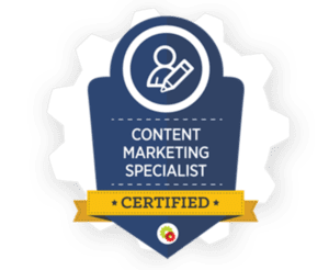 Content Marketing Certification