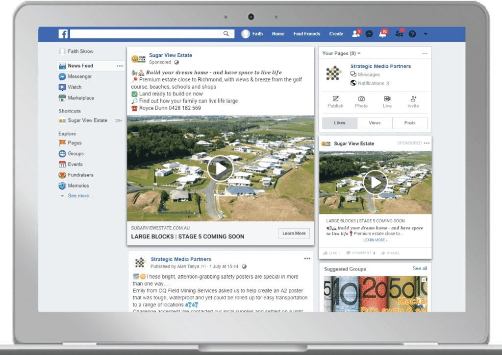 Sugar View Estate Digital Marketing Facebook Ad