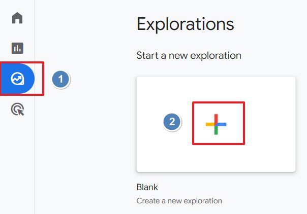 Step 1: Create a new exploration